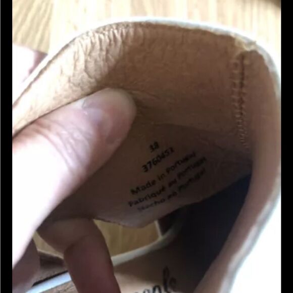 NWOB FREE PEOPLE Wilder Bootie White Suede Leather Women’s SIZE 38 EU 8 US - Picture 10 of 14